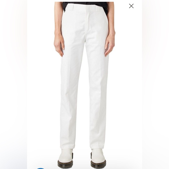 Dickies Women's Original 874® Work Pants in White - Picture 3 of 10
